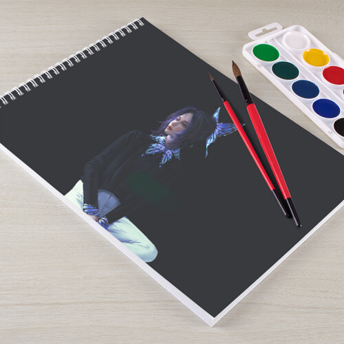 Альбом для рисования КЛИНОК РАССЕКАЮЩИЙ ДЕМОНОВ фото