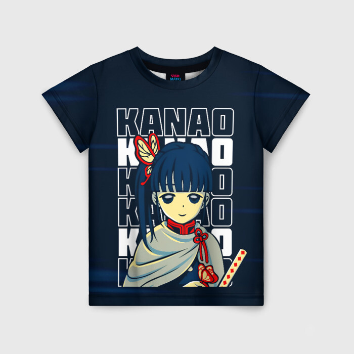 Детская футболка 3D KANAO Kimetsu no Yaiba фото