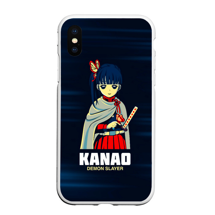 Чехол для iPhone XS Max матовый KANAO Demon Slayer фото
