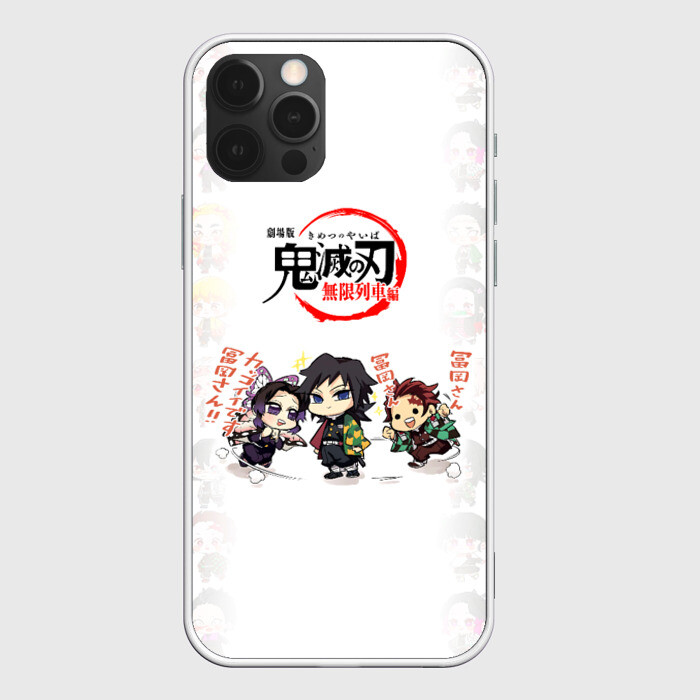 Чехол для iPhone 12 Pro Max ПЕРСОНАЖИ Kimetsu no Yaiba фото