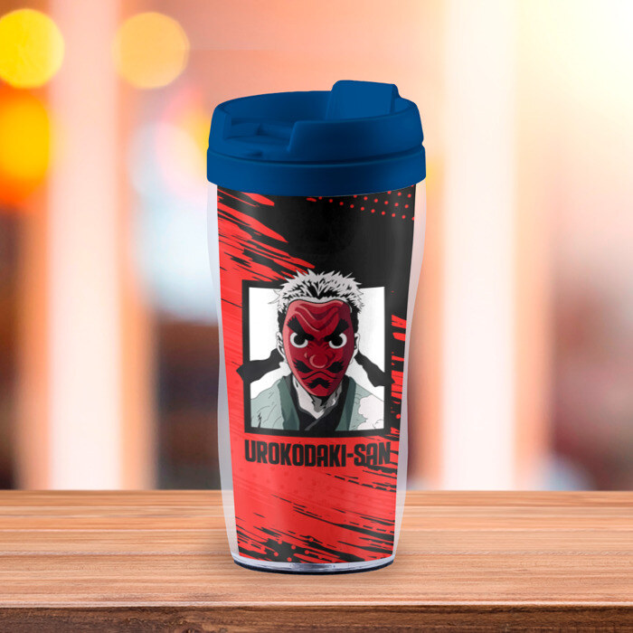 Термокружка-непроливайка UROKODAKI-SAN Kimetsu no Yaiba фото