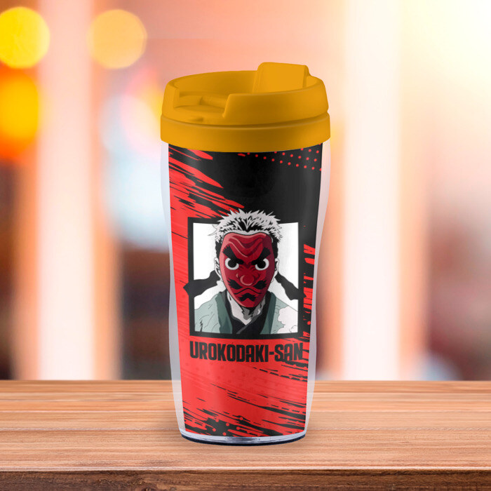 Термокружка-непроливайка UROKODAKI-SAN Kimetsu no Yaiba фото