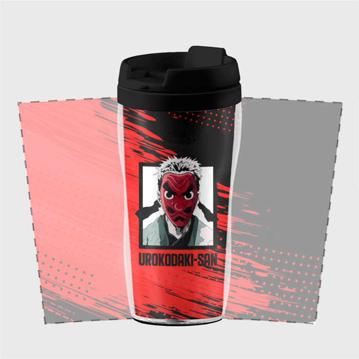 Термокружка-непроливайка UROKODAKI-SAN Kimetsu no Yaiba фото