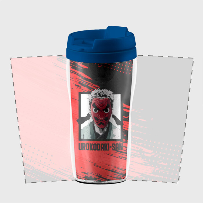 Термокружка-непроливайка UROKODAKI-SAN Kimetsu no Yaiba фото