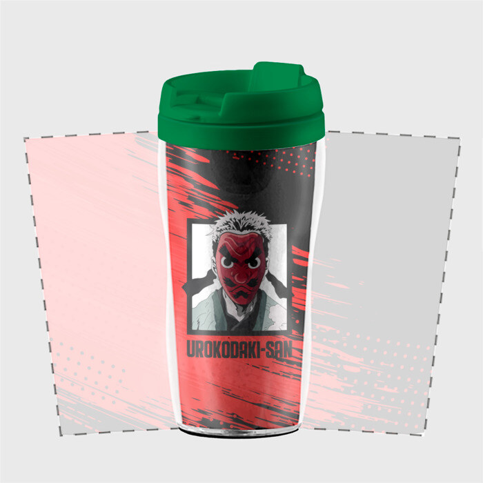 Термокружка-непроливайка UROKODAKI-SAN Kimetsu no Yaiba фото