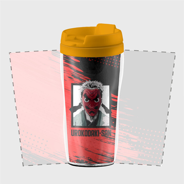 Термокружка-непроливайка UROKODAKI-SAN Kimetsu no Yaiba фото