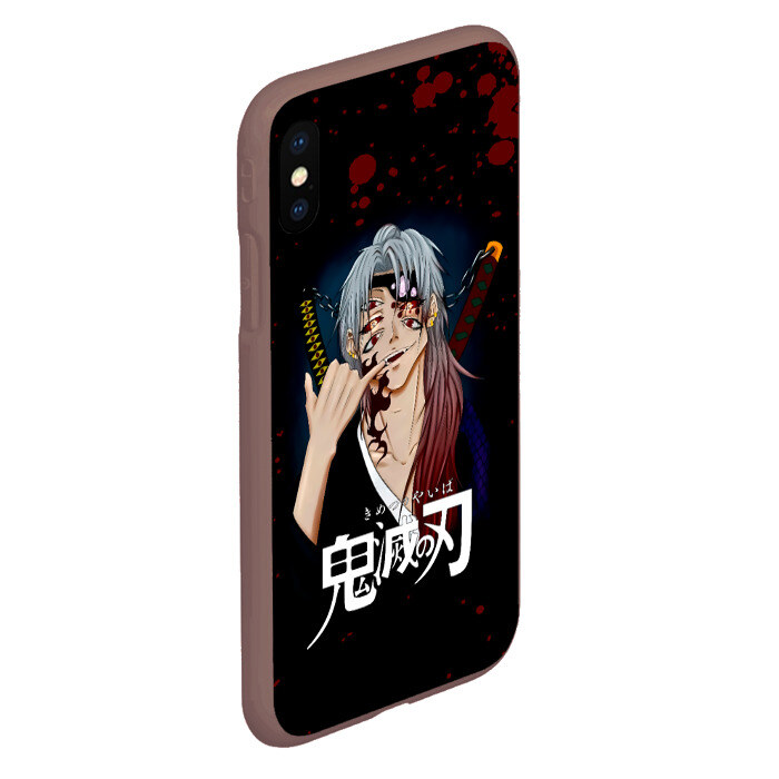 Чехол для iPhone XS Max матовый Кокушибо | Клинок, рассекающий демонов фото