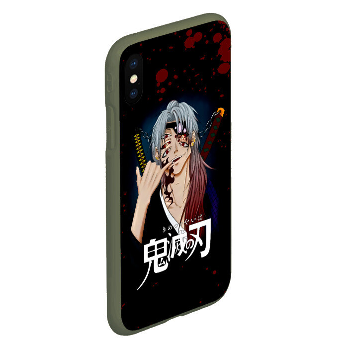 Чехол для iPhone XS Max матовый Кокушибо | Клинок, рассекающий демонов фото