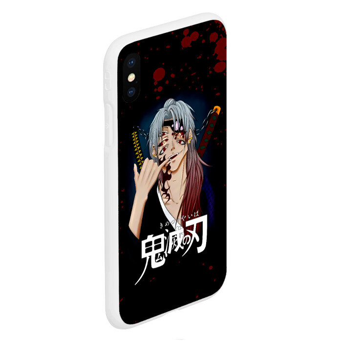 Чехол для iPhone XS Max матовый Кокушибо | Клинок, рассекающий демонов фото