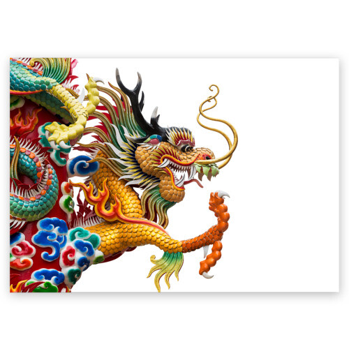 открытка в китайский новый год