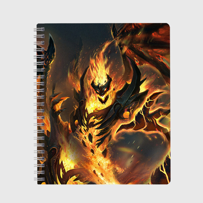 Тетрадь DOTA 2 SHADOW FIEND   ТЕНЬ фото